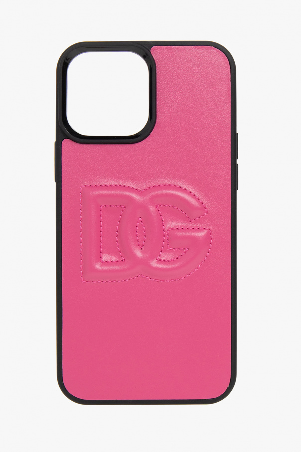 Pink iPhone 13 Pro Max case Dolce & Gabbana - Vitkac HK